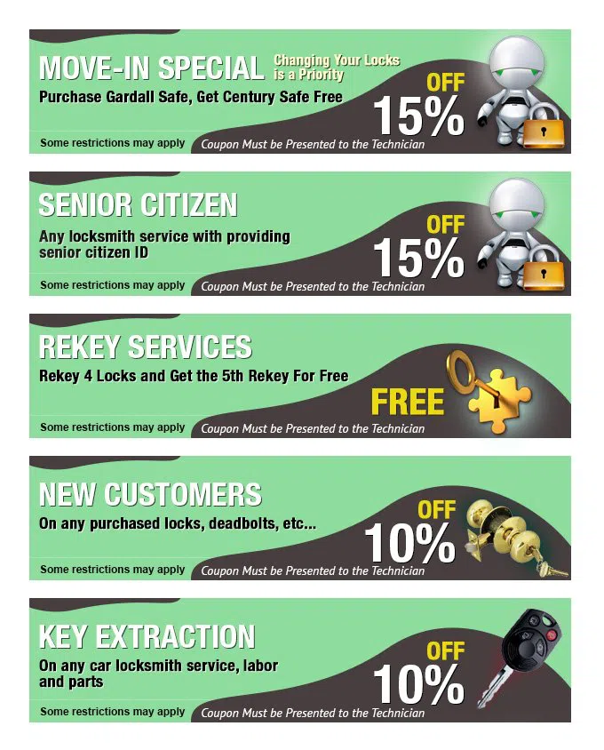 Orlando Locksmith Solution Orlando, FL 407-498-2331 - coupons8-set-five
